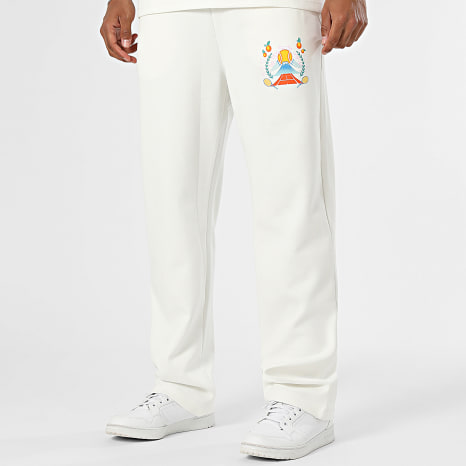 Ikao - Ensemble Tee Shirt Et Pantalon Jogging 180 Beige Clair