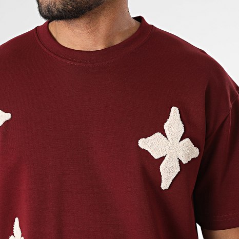 Ikao - Ensemble Tee Shirt Et Pantalon Jogging 142 Bordeaux