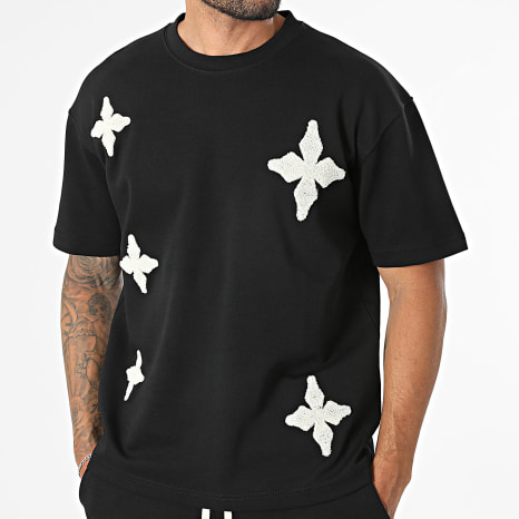 Ikao - Ensemble Tee Shirt Et Pantalon Jogging 142 Noir