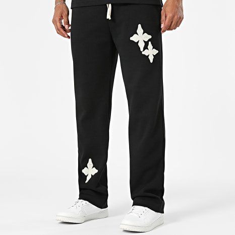 Ikao - Ensemble Tee Shirt Et Pantalon Jogging 142 Noir