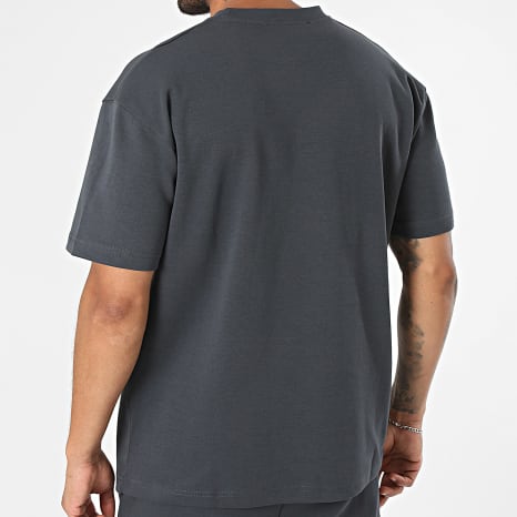 Ikao - Ensemble Tee Shirt Et Pantalon Jogging 142 Gris Anthracite