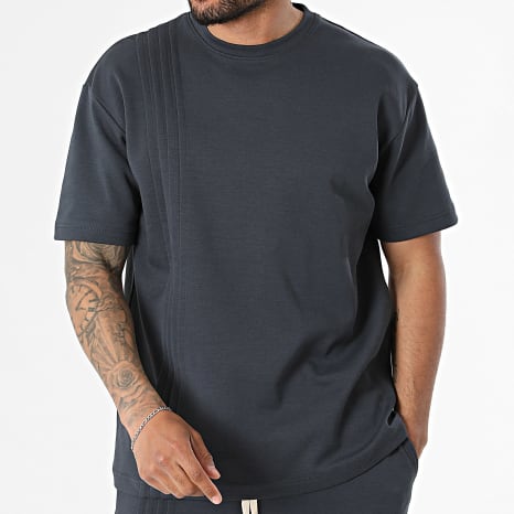 Ikao - Ensemble Tee Shirt Et Pantalon Jogging 138 Gris Anthracite