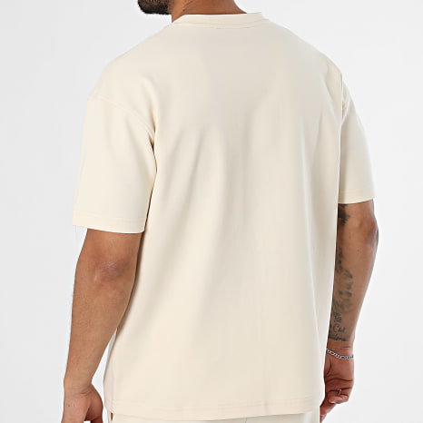 Ikao - Ensemble Tee Shirt Et Pantalon Jogging 087 Beige Clair