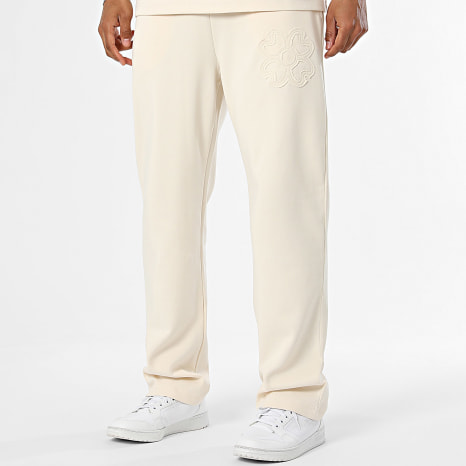 Ikao - Ensemble Tee Shirt Et Pantalon Jogging 143 Beige Clair