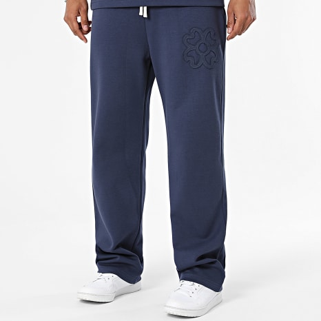 Ikao - Ensemble Tee Shirt Et Pantalon Jogging 143 Bleu Marine