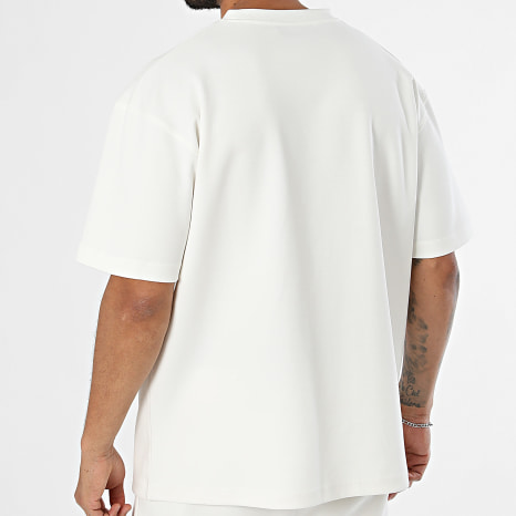 Ikao - Ensemble Tee Shirt Et Pantalon Jogging 087 Blanc