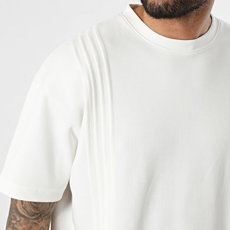 Ikao - Ensemble Tee Shirt Et Pantalon Jogging 138 Beige Clair