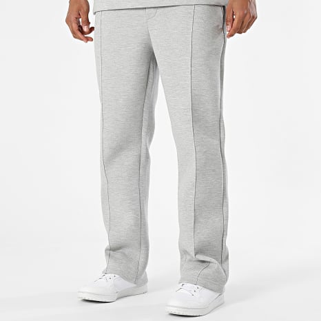 Ikao - Ensemble Tee Shirt Et Pantalon Jogging 674 Gris Chiné