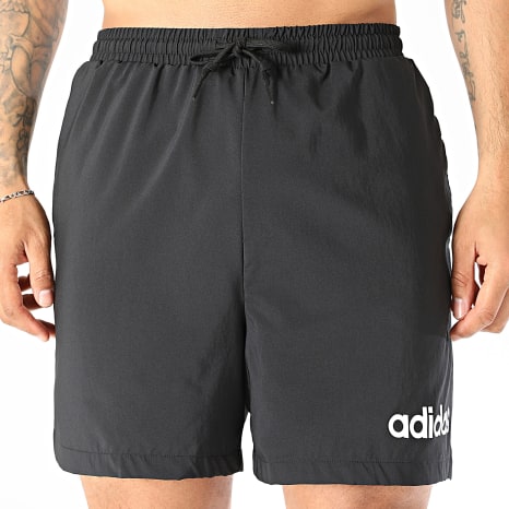 Adidas Sportswear - Short Jogging Essentials Linear Chelsea JE9016 Noir