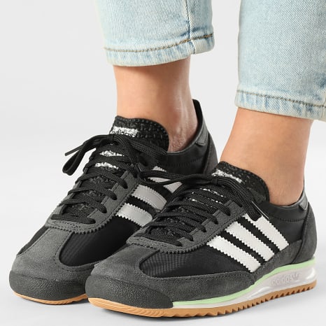 Adidas Originals - Baskets Femme SL 72 OG JH7390 Core Black Footwear White Carbon