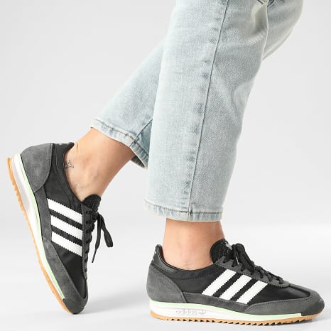 Adidas Originals - Baskets Femme SL 72 OG JH7390 Core Black Footwear White Carbon