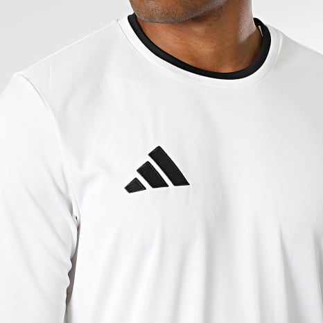 Adidas Sportswear - Tee Shirt Manches Longues Entrada 26 Jersey KF5854 Blanc