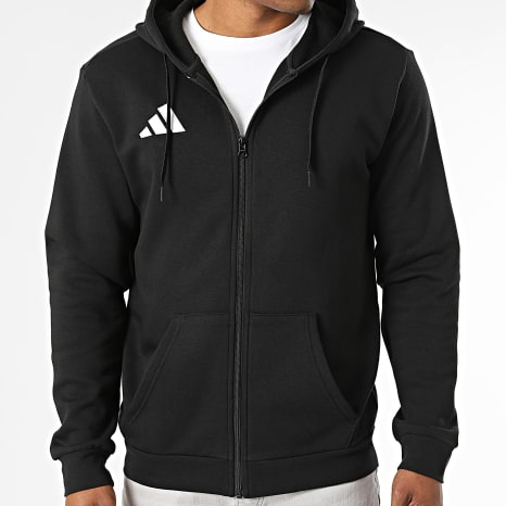 Adidas Sportswear - Sweat Capuche Zippé Entrada 26 KF5945 Noir