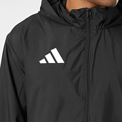 Adidas Sportswear - Coupe-Vent Capuche Zippé Entrada 26 KQ9074 Noir