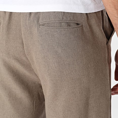 Frilivin - Short Chino 637 Beige Foncé Chiné