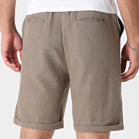 Frilivin - Short Chino 637 Beige Foncé Chiné