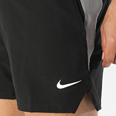 Nike - Short De Bain Nesse 483 Noir Gris