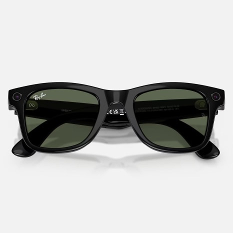 Ray-Ban - Lunettes De Soleil Meta Wayfarer Gen 2 Noir Vert