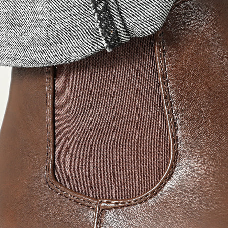 Classic Series - Botines Chelsea 309 Marrón