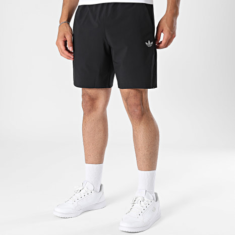 Adidas Originals - Short Jogging Tech Trefoil Essentials KH3041 Noir