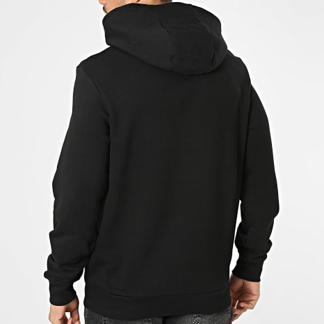 Tommy Hilfiger - Sweat Capuche Script Flag 3220 Noir