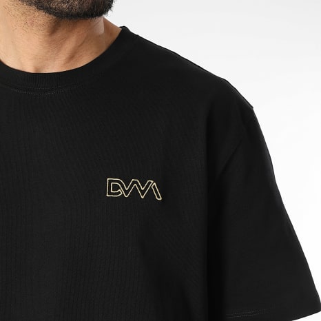 DVM - Tee Shirt Logo Noir Jaune