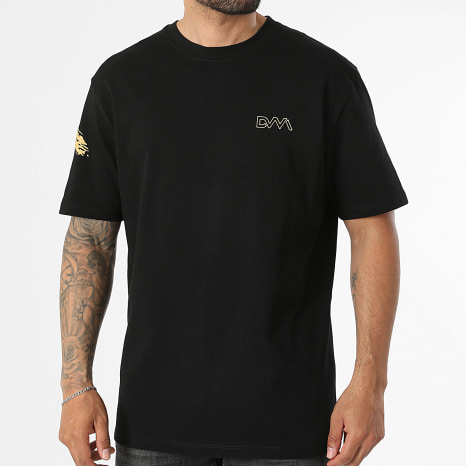 DVM - Tee Shirt Logo Noir Jaune