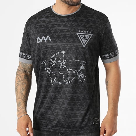 DVM - Maillot X667 Noir Gris