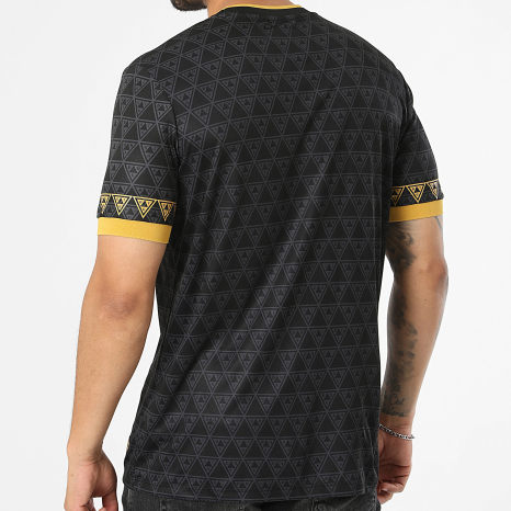 DVM - Maillot X667 Noir Gris Jaune