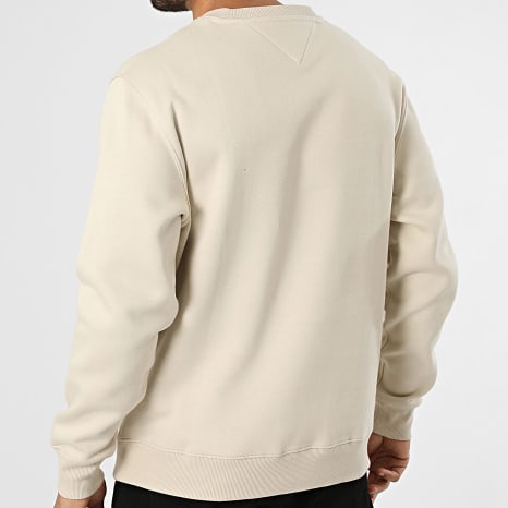 Tommy Jeans - Sweat Crewneck Flag 0741 Beige