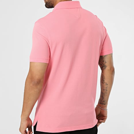 Tommy Hilfiger - Polo Manches Courtes Regular Fit 1985 7770 Rose