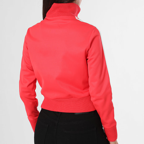 Adidas Originals - Veste Zippée A Bande Femme Firebird KD4322 Rouge