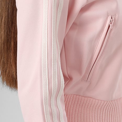 Adidas Originals - Veste Zippée A Bande Femme Firebird KD4321 Rose