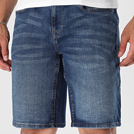 Blend - Short Jean Slim Twister 20720758 Bleu Marine