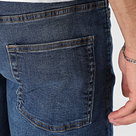 Blend - Short Jean Slim Twister 20720758 Bleu Marine