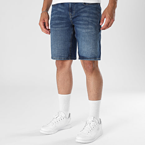 Blend - Short Jean Slim Twister 20720758 Bleu Marine