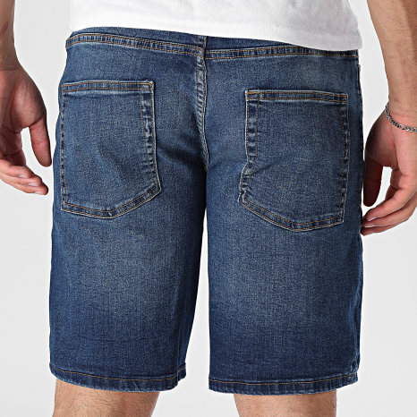 Blend - Short Jean Slim Twister 20720758 Bleu Marine