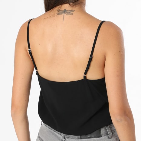 Classic Series - Débardeur Col V Femme Easy Joy Noir