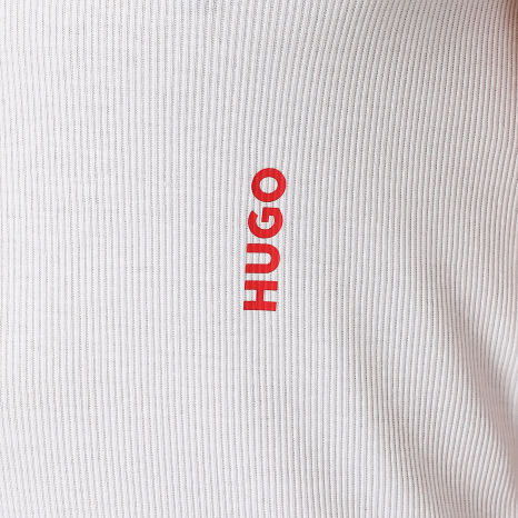 HUGO - Pack van 3 Singlets 50545681 Wit Grijs Antraciet Grijs