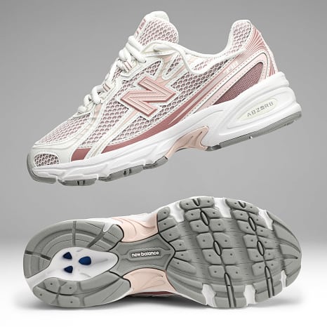 New Balance - Sneakers Women 740 U74078Z White Pink - Ryses