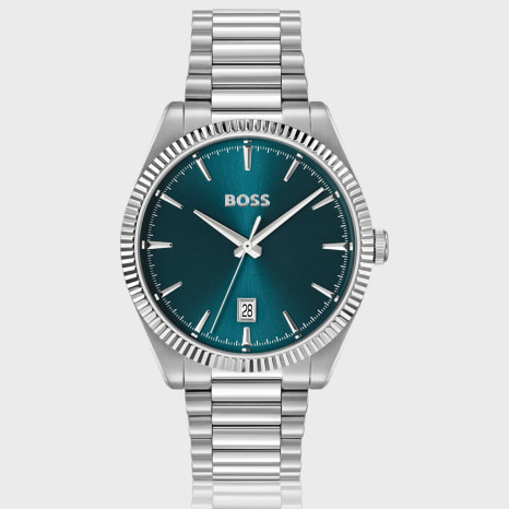 BOSS - Montre Cheswick 1514309 Argenté Bleu