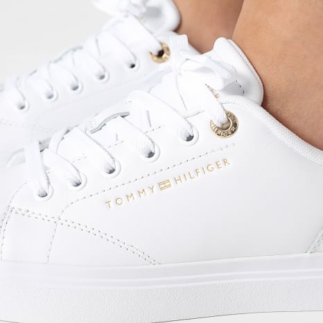 Tommy Hilfiger - Baskets Femme Chic 9105 White