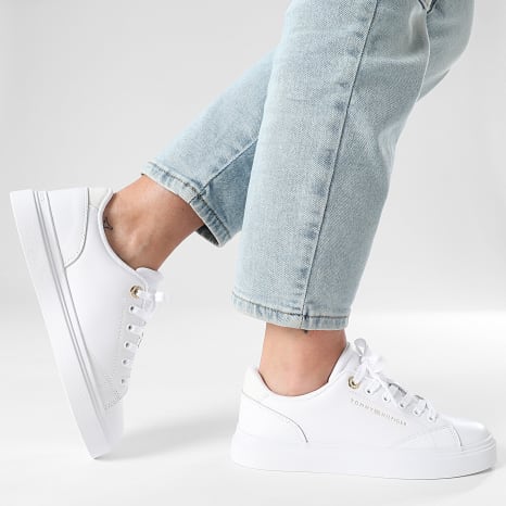 Tommy Hilfiger - Baskets Femme Chic 9105 White