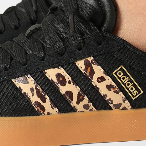 Adidas Sportswear - Baskets Femme VL Court 3.0 JP5355 Core Black Shadow Brown Matte Gold