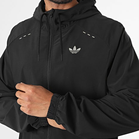 Adidas Originals - Veste Capuche Zippée Tech Essential KH3023 Noir