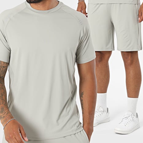 Classic Series - Ensemble Tee Shirt Et Short Jogging 511 Gris Clair