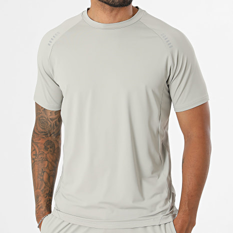 Classic Series - Ensemble Tee Shirt Et Short Jogging 511 Gris Clair