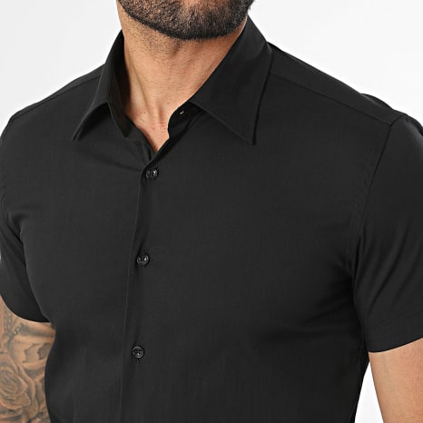 Frilivin - Chemise Manches Courtes 399 Noir