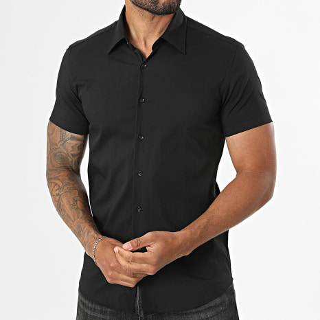 Frilivin - Chemise Manches Courtes 399 Noir