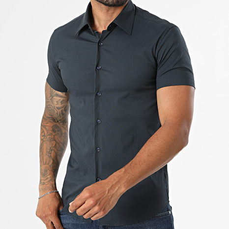 Frilivin - Chemise Manches Courtes 399 Bleu Marine